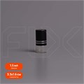 Флакон-роллер 1.5мл, прозрачное стекло со стеклянным роликом (кратно 10) M101-1.5:CQ