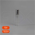 Флакон-роллер 10мл, прозрачное стекло со стеклянным роликом (кратно 5) M101-10