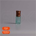 Флакон-роллер 2.5мл, стеклянный со стеклянным роликом (кратно 5) M120-2.5:AO