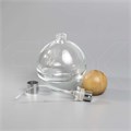 Новинка Атомайзер-защелка круглый, светлая крышка, 90мл 0_B163-90 LIGHT