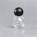 Новинка Атомайзер-защелка круглый, черная крышка, 30мл 0_B163-30 BLACK