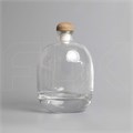 Новинка Флакон для аромадиффузора, 505мл, прозрачный, деревянная пробка 0_D037-505-CLEAR