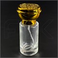 Атомайзер, стекло, 22мл, золотая крышка/пластик 0_S219-22 GOLD