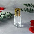 Атомайзер, стекло, 22мл, золотая крышка/пластик 0_S262-22 GOLD