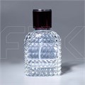 Атомайзер, 26мл, узорное стекло, алая крышка/пластик 0_S289-26 SCARLET