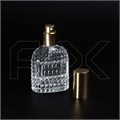 Атомайзер, 26мл, узорное стекло, золотая крышка/металл 0_S287-26 GOLD
