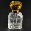 Атомайзер, 26мл, узорное стекло, золотая крышка/пластик 0_S272-26 GOLD