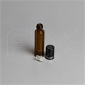 Флакон-роллер 10мл, коричневое стекло со стеклянным роликом (кратно 5) M100-10